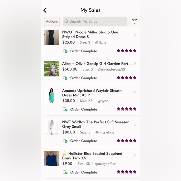 Posh Stats! As of 11/21/2025 - Picture 15 of 16